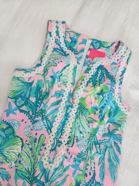 Lilly Pulitzer Delila Tropical Shift Dress